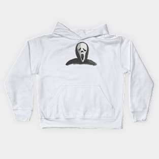 Scream, creepy mask Kids Hoodie